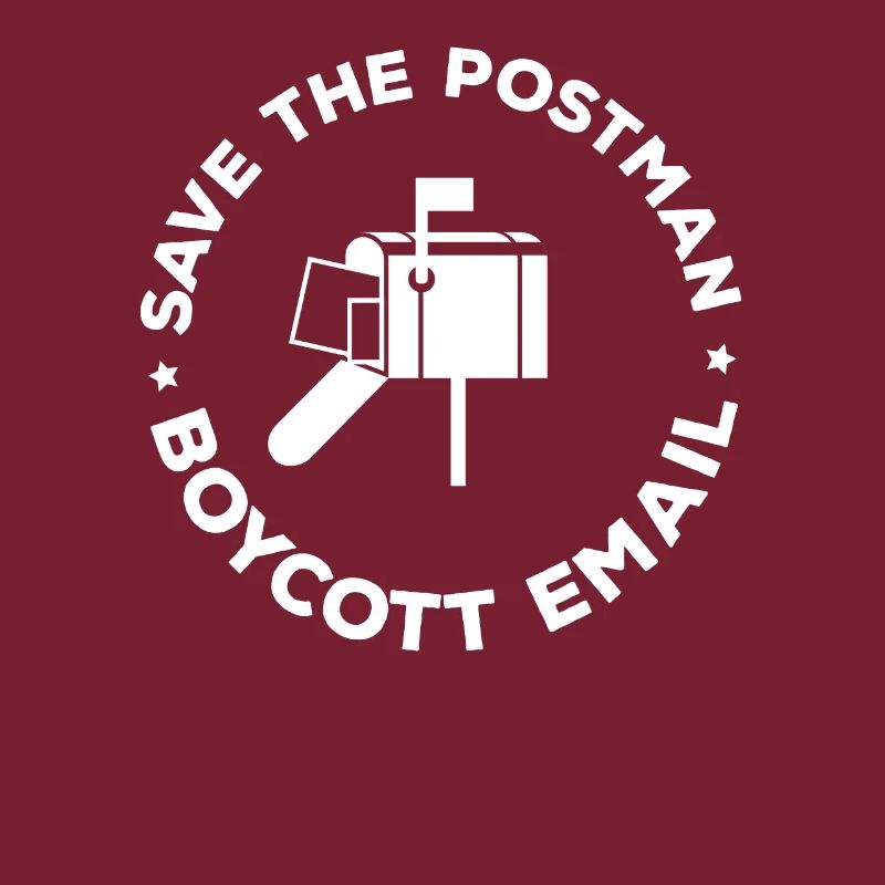 Boycott E-mail - Briefträger, Postmann, Bote