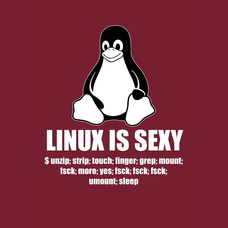 Linux Root SUDO Unix Shell Sexy lustiges Geschenk