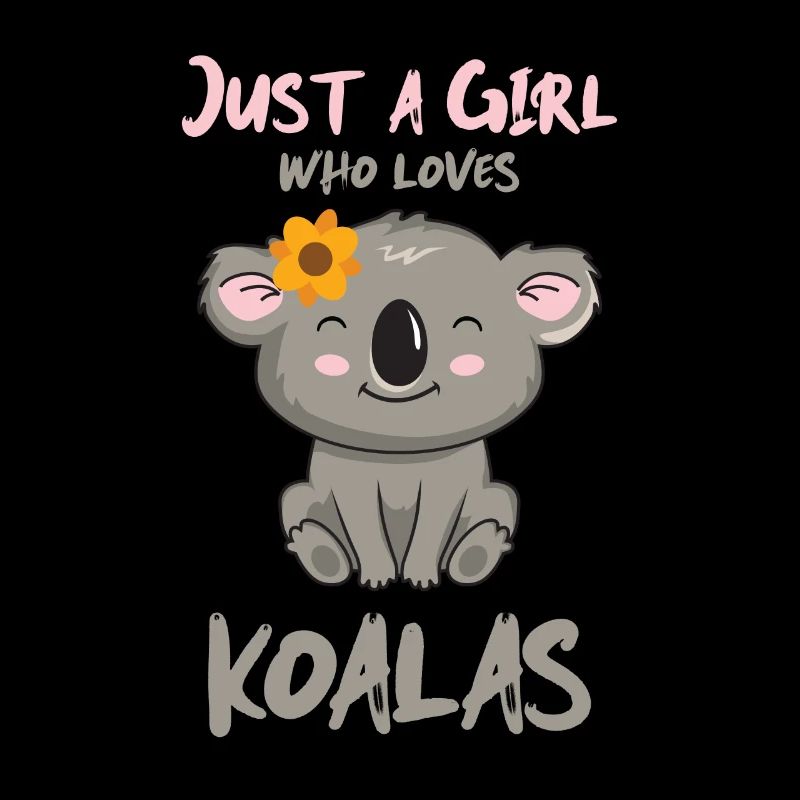 Koala Mädchen Tiere