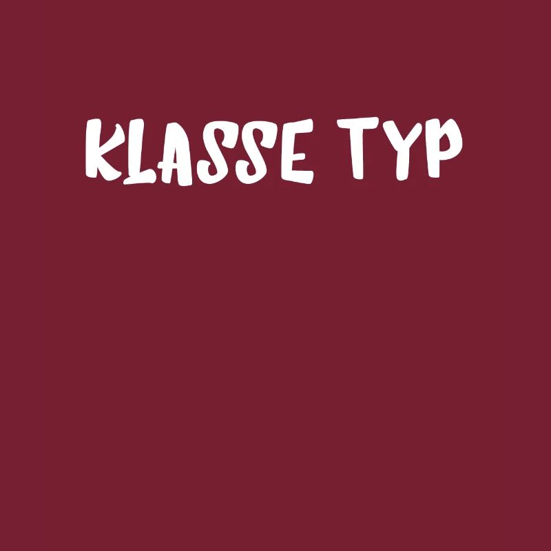 Klasse Typ - Dufter Typ - Klasse Kerl