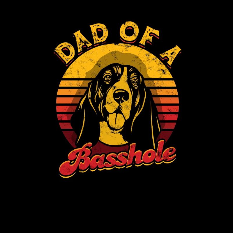 Papa d’un trou de basse - bébé chien
