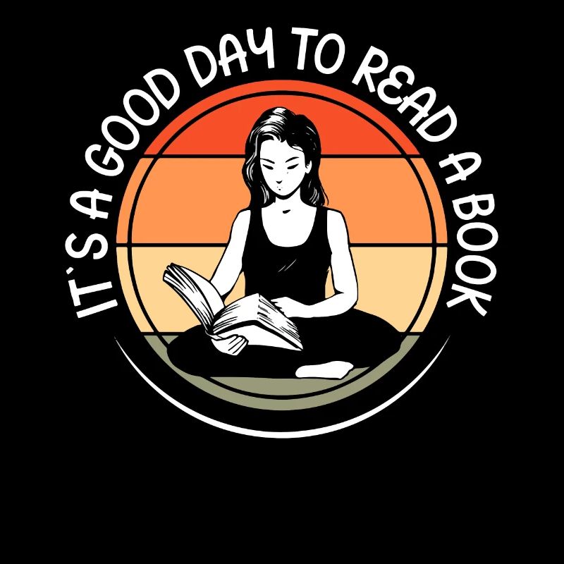 Es ist ein guter Tag, um einen Bücherwurm zu lesen