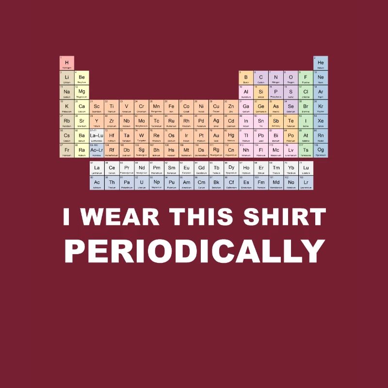 Période de chimie Physics Shirt Gift