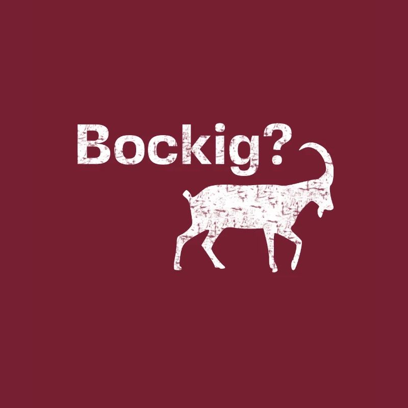 schlechte Laune Zicke Bockig Ziege Bock Geschenk