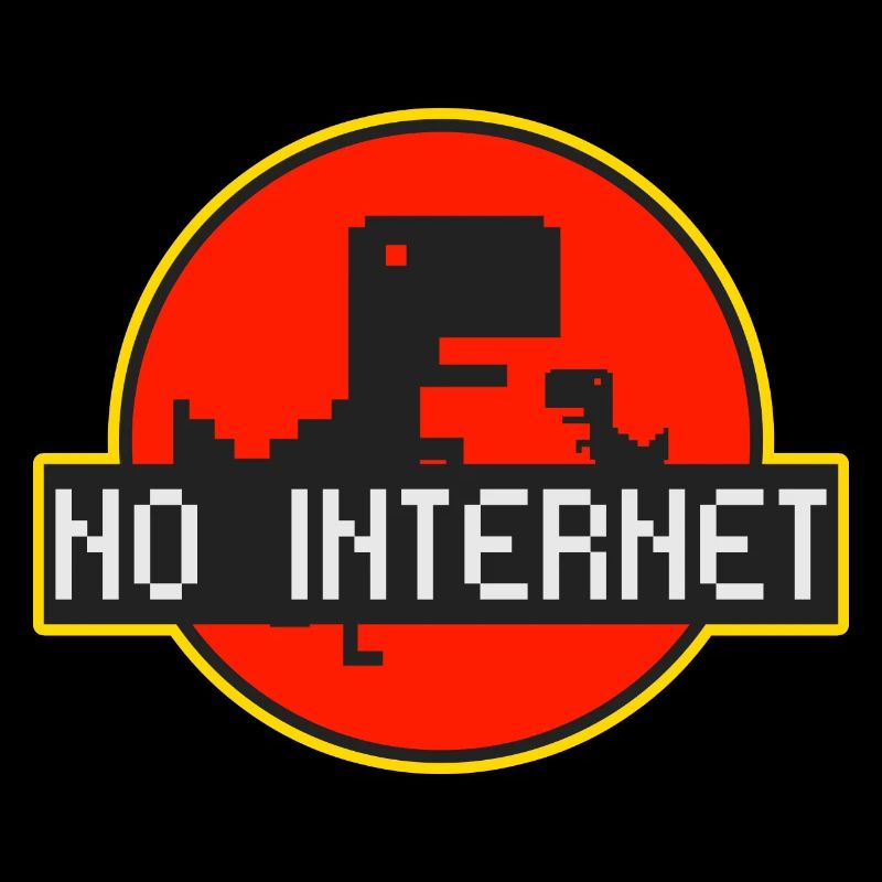 No internet - Kein Internet