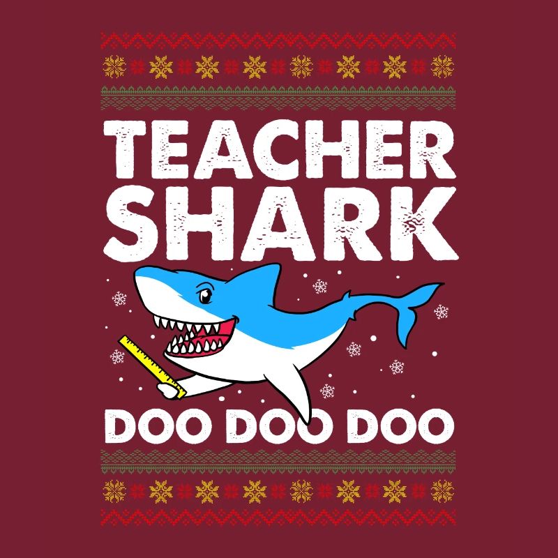 Teachershark cadeau de pull laid