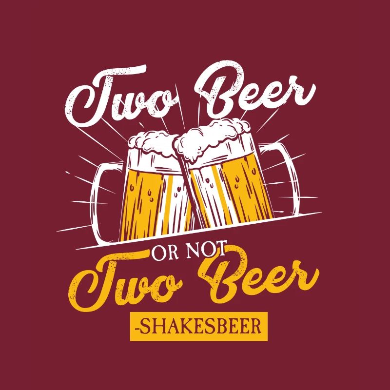 Deux bières - c'est la question de l'alcool