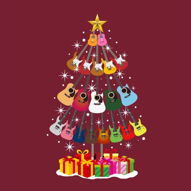 Guitar Christmas Tree