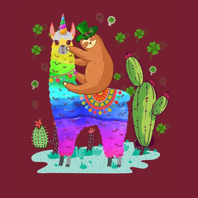 Sloth Riding Llama St