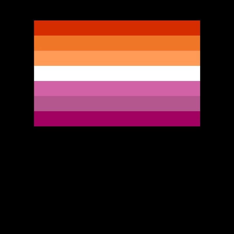 Fierté Lesbian Flag CSD Parade