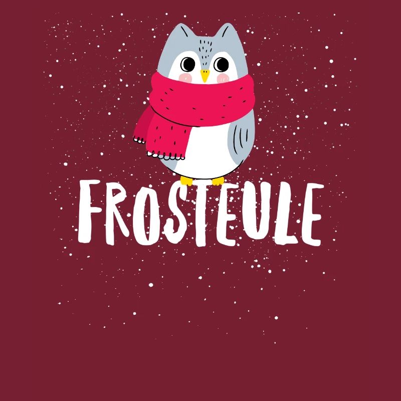 Frosteule Chouette avec écharpe