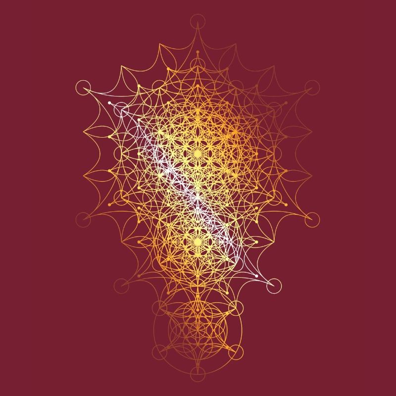 Sacred Geometry Curved Dimensions