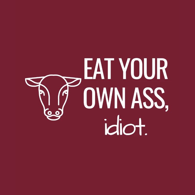 Vegan Tierfreund Spruch Shirt Geschenkidee