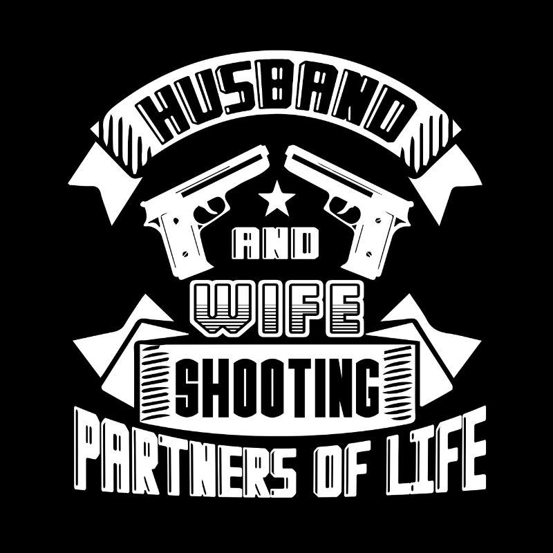 Schießen Ehemann und Ehefrau Shooting Partner