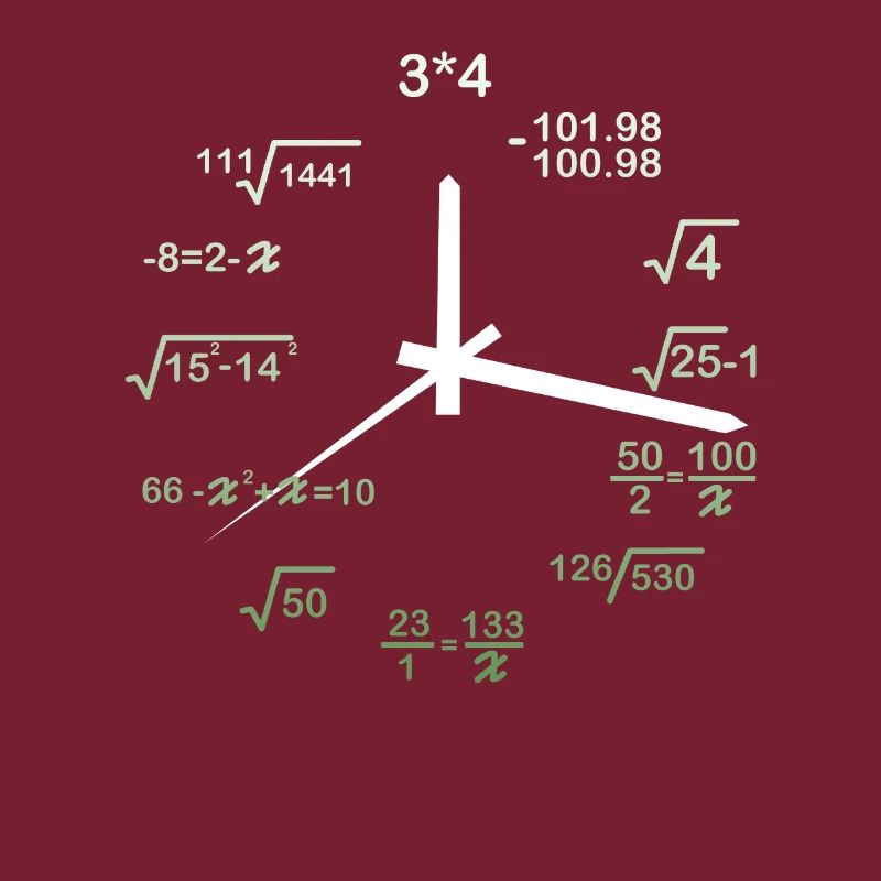 Mathematics Watch Math Break Arithmetic Gift