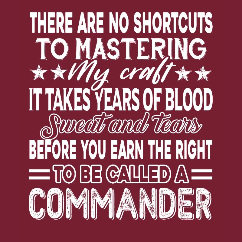 Commander To Be Called A Commander