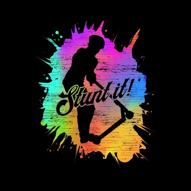 E-Scooter Stunt It Tretroller Elektro Geschenk