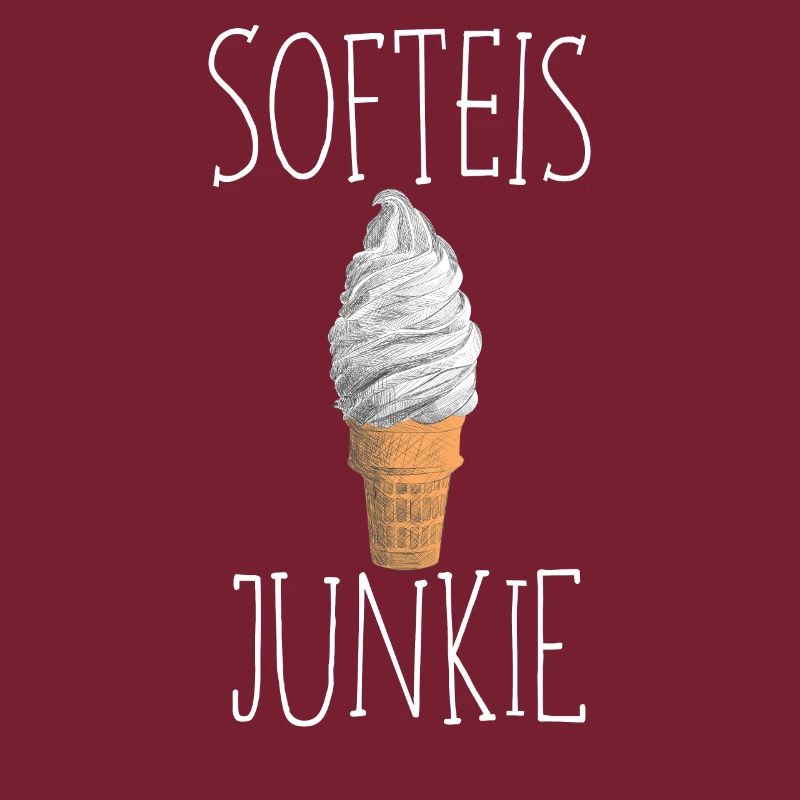 Softeis Junkie Eis Eiscreme Sommer Sonne Waffeleis