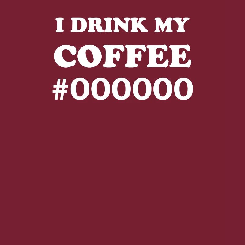 Kaffee Schwarz Nerd Programmierer IT Web Designer