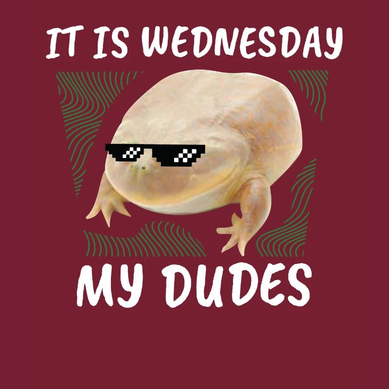 C'est mercredi mes mecs. Frog Wednesday Memes