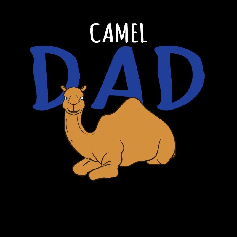 Camel Dad - Camel Lover Gift - Dad Gift