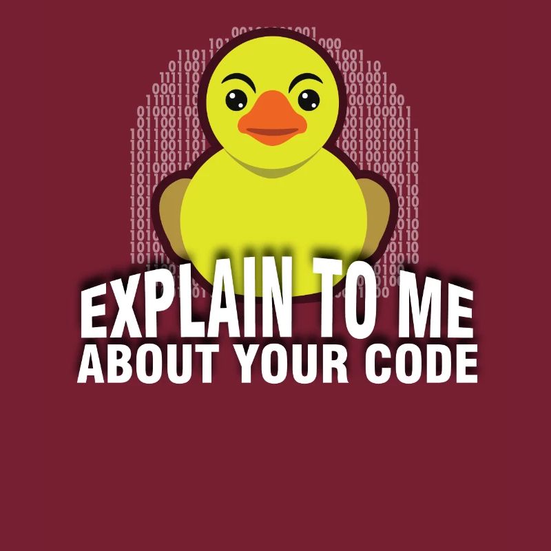 Rubber Duck Debug. Explain To Me