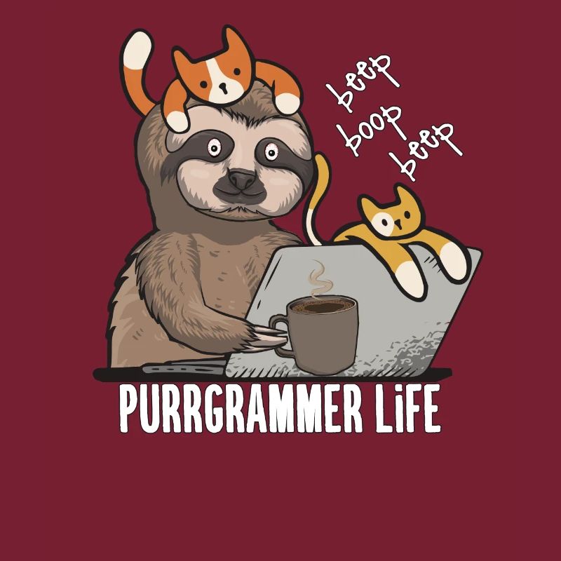 Funny Cat Programmer Computer Science Gift