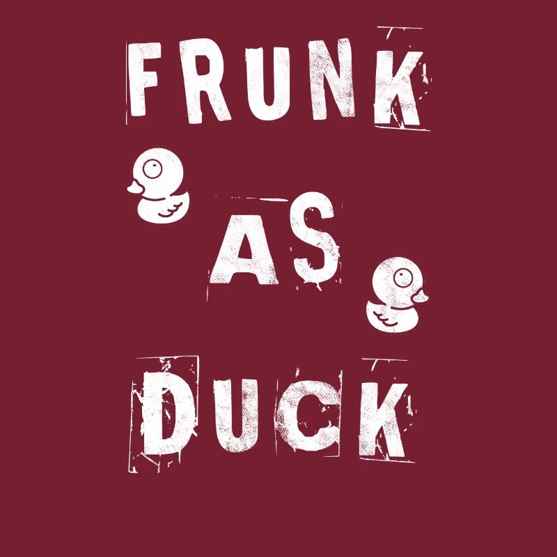Duck Drunk, Funny Pun, Geschenidee