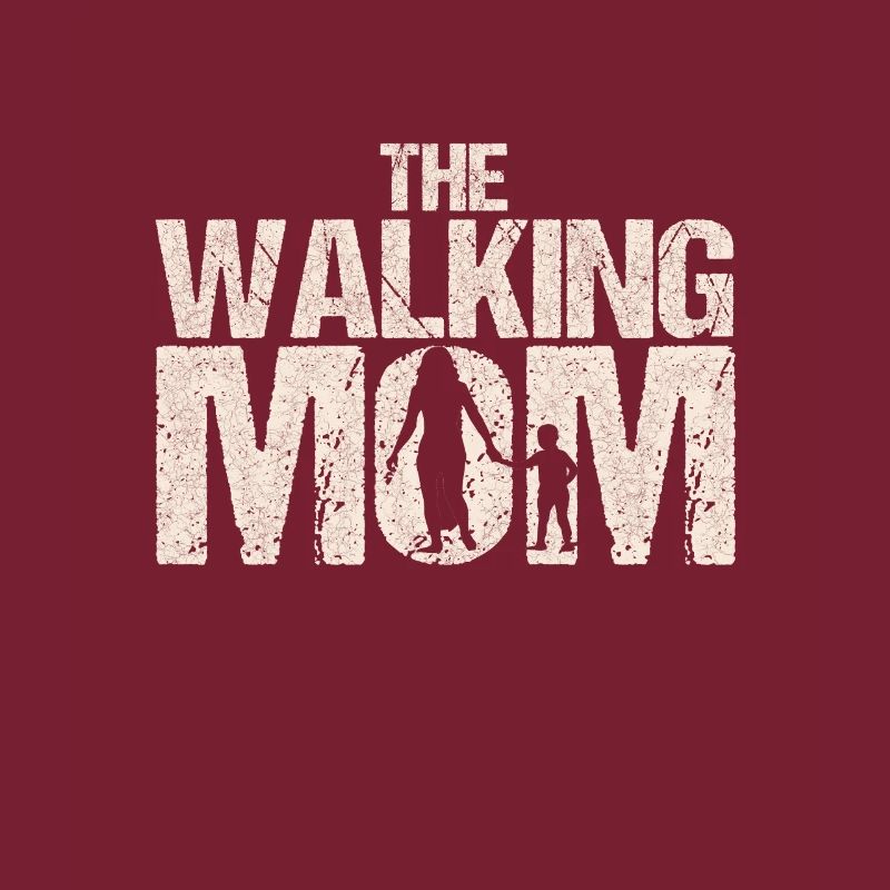 The Walking Mom Muttertag Lustig Zombie