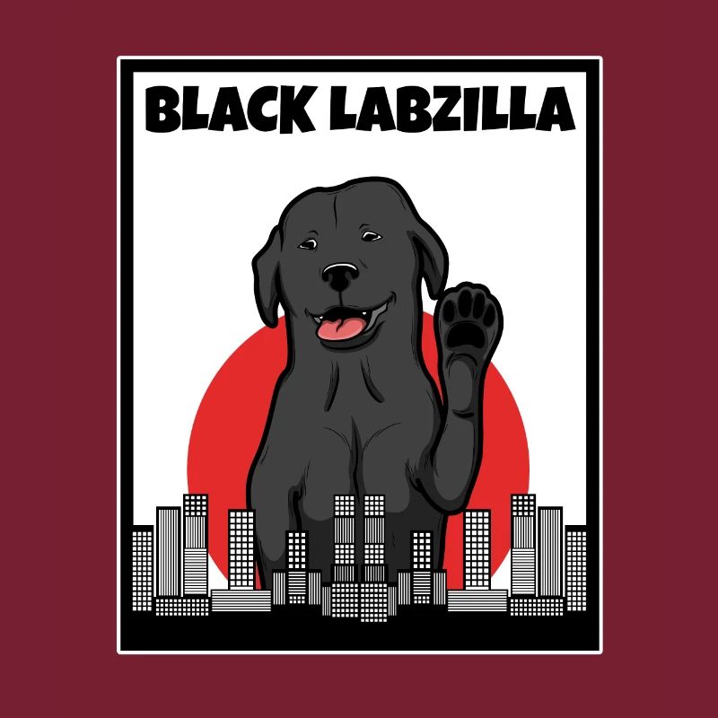 Schwarz labzilla | Funny Lab Labrador Retriever