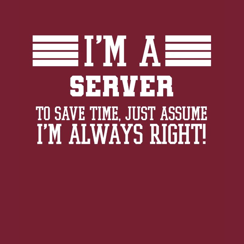 Server-Geschenk, ich bin ein Server, um nur Zeit zu sparen