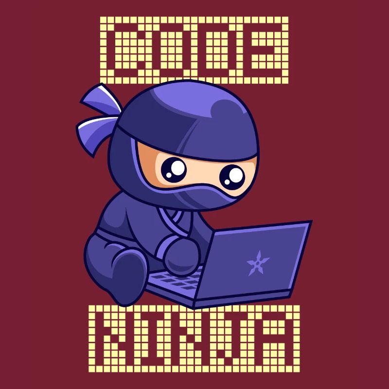 Code Ninja Coder Software Developer Programmer