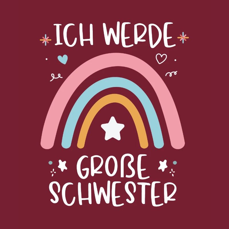 Ich werde Große Schwester Nachwuchs Ankündigung