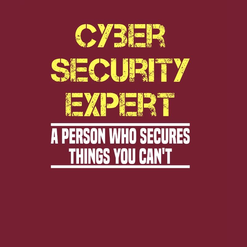 IT Cyber Security Expert Nerd Hacking
