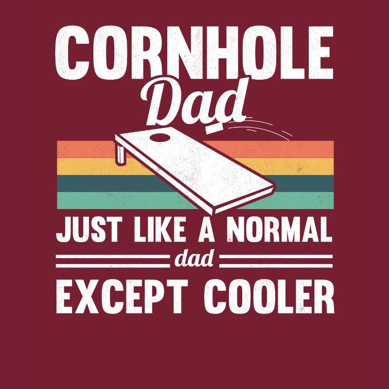Cornhole Dad Father Cornhole