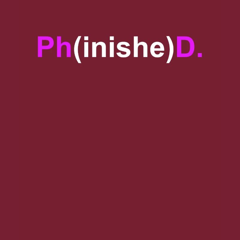 Doktor Phinished Doktortitel Doktorarbeit