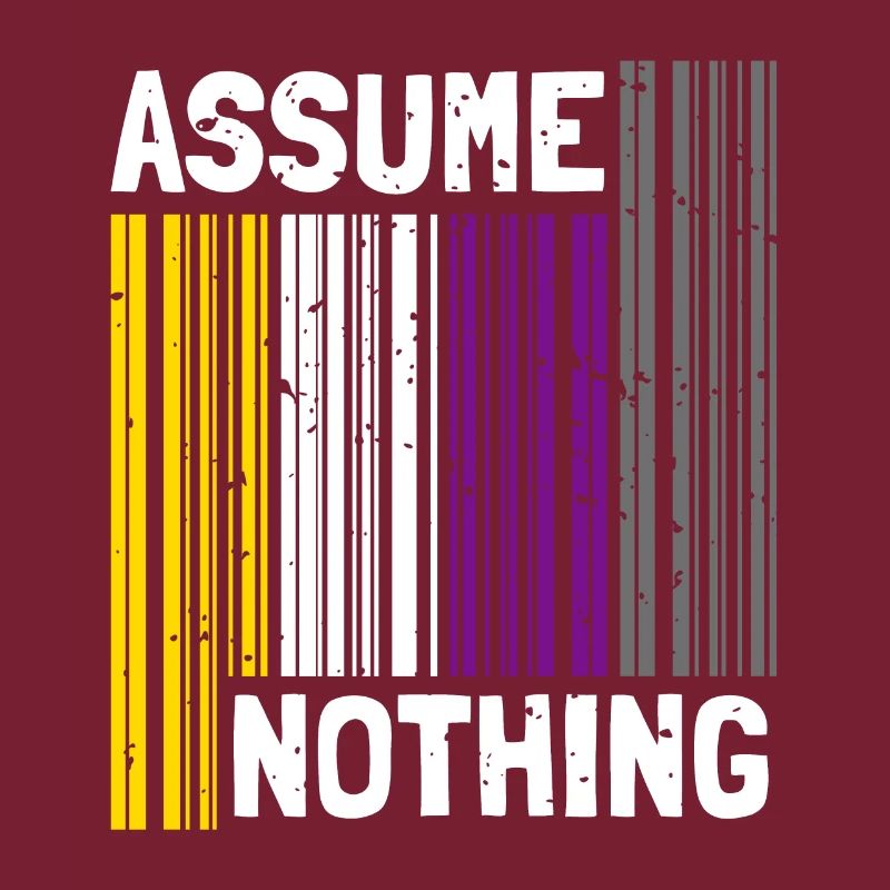 Nonbinary I LGBT Pride I Flag Barcode I Assume