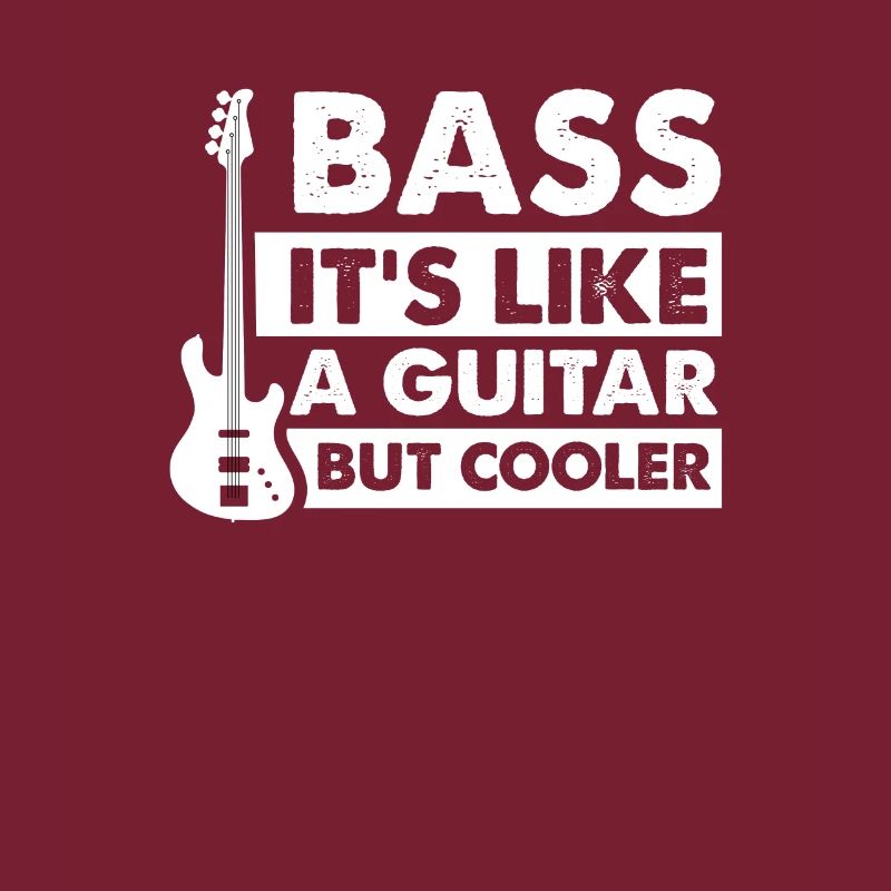 Basse C’est comme une guitare mais plus cool, drôle de basse