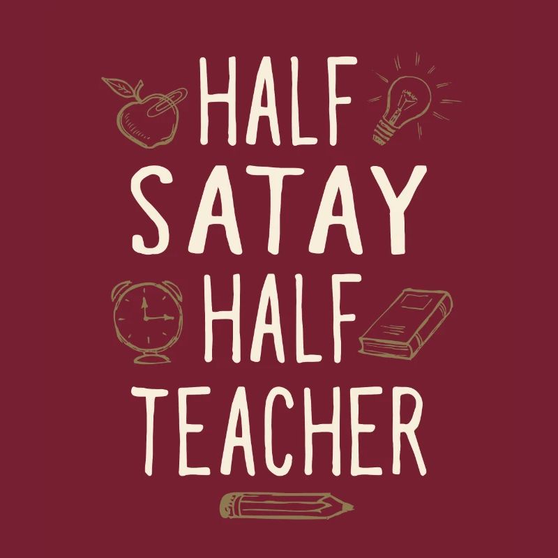 Moitié Satay Moitié Professeur Drôle Professeur Humour
