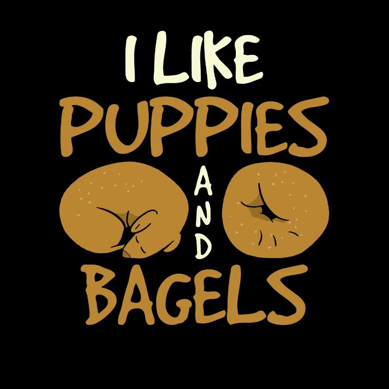 Bagel Spruch Geschenk