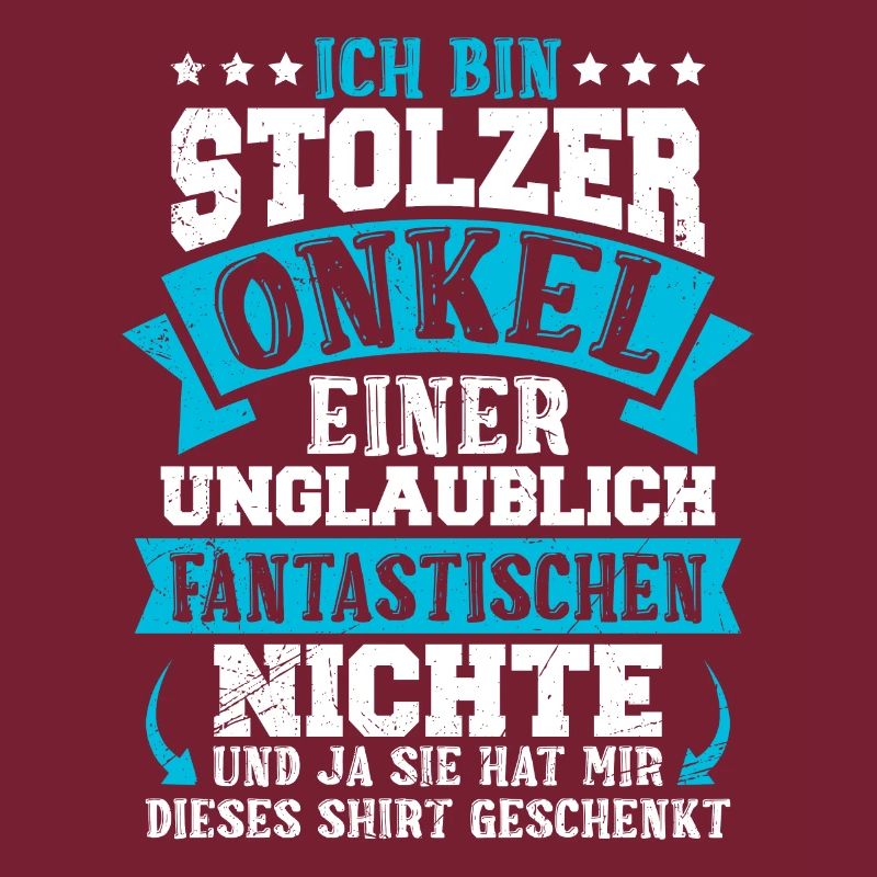 Stolzer Onkel einer fantastischen Nichte