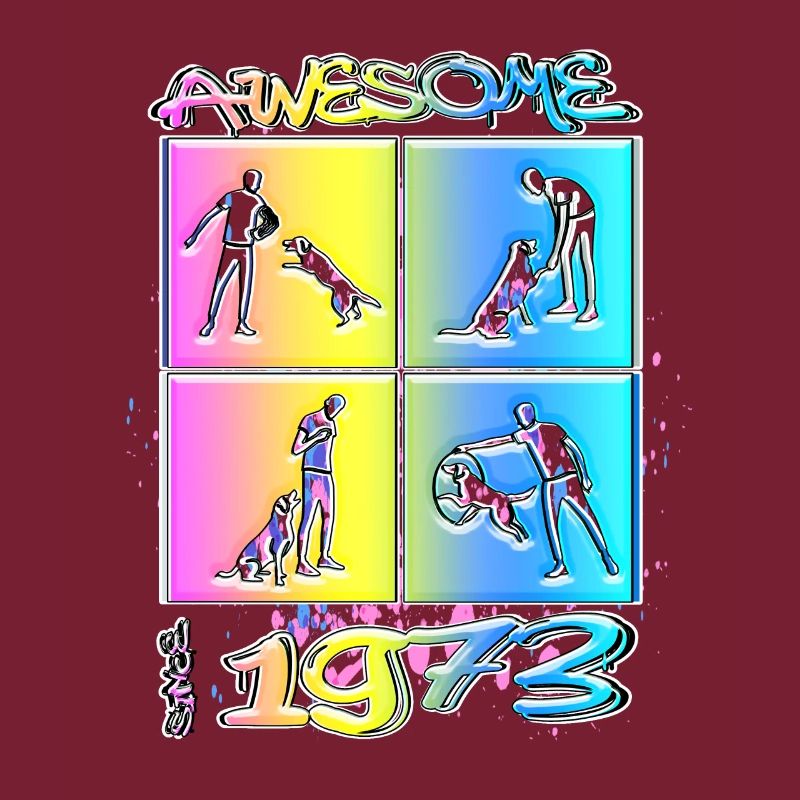 Awesome since 1973. Agility, Hundetraining