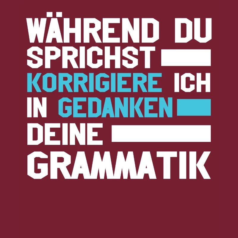 Während Du Sprichst Korrigiere Ich Deine