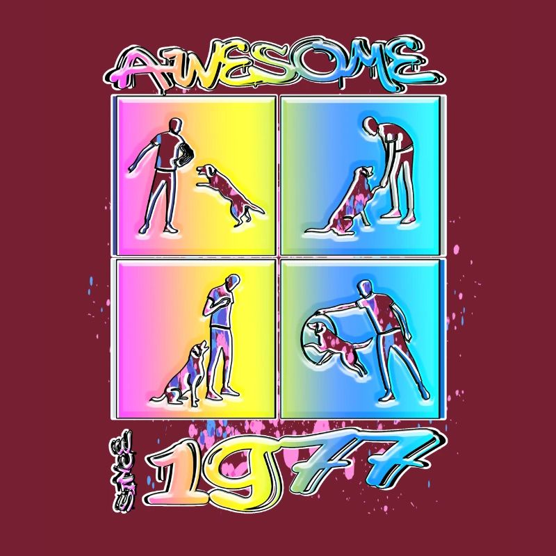 Awesome since 1977. Agility, Hundetraining