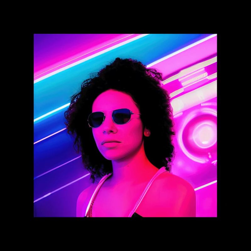 Retrowave Synthwave 80s Character Design