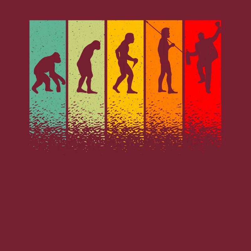 Evolution gift humor aperitif retro