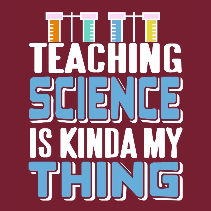 Enseigner les sciences est un peu mon truc Professeur rétro