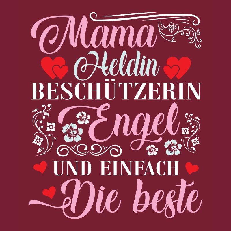 Mama Heldin Beschützerin Engel Die Beste Mutter