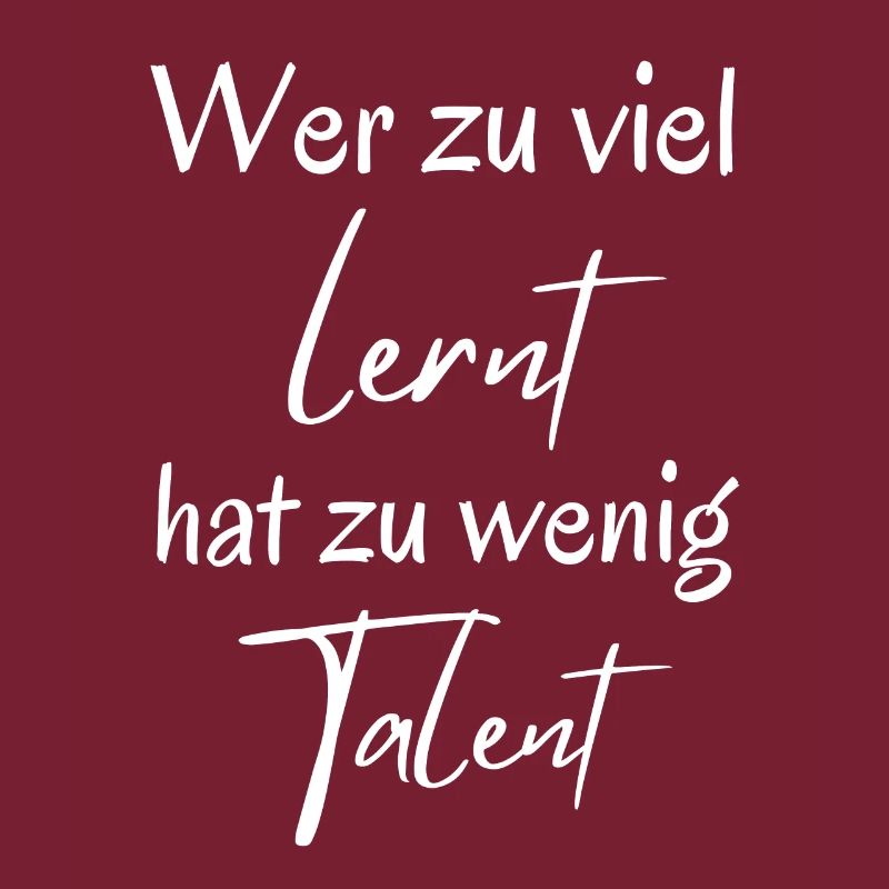 Talent oder lernen