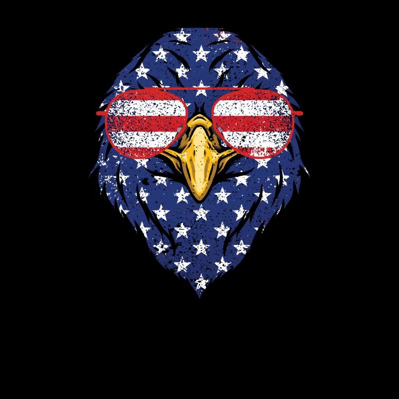 July 4 Bald Eagle Patriotic American